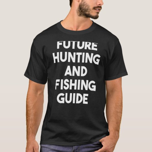 T-shirt Guide de chasse et pêche Future Premium (Devant)