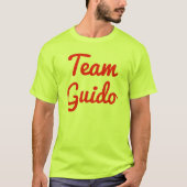 T-shirt Guide de l'équipe (Devant)