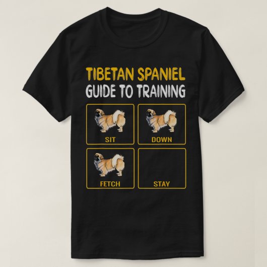T-shirt Guide De L'Espagnol Tibétain Pour L'Entraînement D (Design devant)