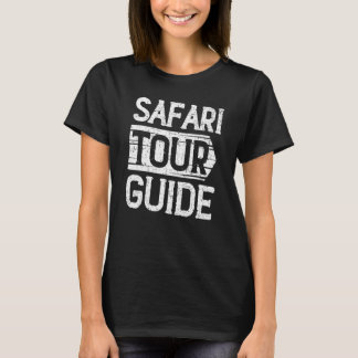 T-shirt Guide de safari pour enfants et adultes Costume d'