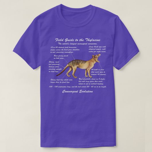T-shirt Guide de terrain pour l'écriture cursive blanche d (Design devant)