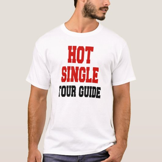 T-shirt Guide de visite unique à chaud (Devant)