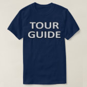 T-shirt Guide des visites (Design devant)