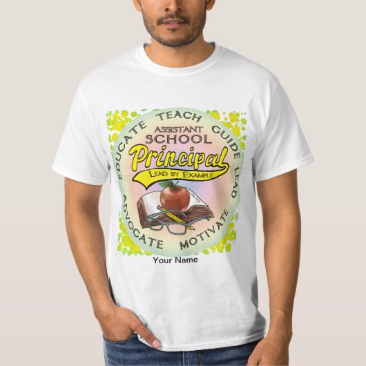 T-shirt Guide d'impression adjoint (Devant)