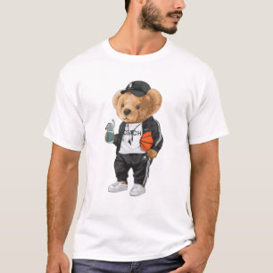 T-shirt Guide Grizzly : entraîneur de basket-ball