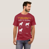 T-shirt Guide Polonais De Chien De Pays Bas Pour L'Entraîn (Devant entier)
