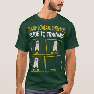 T-shirt Guide Polonais De Chien De Pays Bas Pour L'Entraîn