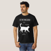 T-shirt Guide pour la préparation des chats (Devant entier)
