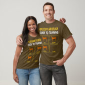 T-shirt Guide Rhodesian Ridgeback Pour L'Entraînement Du C (Unisexe)