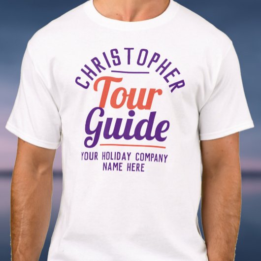 T-Shirt Guide Touristique