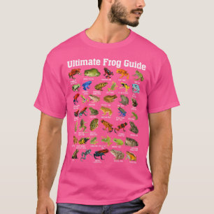 T-shirt Guide Ultime Grenouille Espèces Amphibiens Faits H