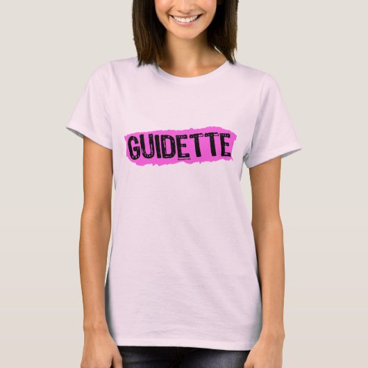 T-shirt Guidette (Devant)