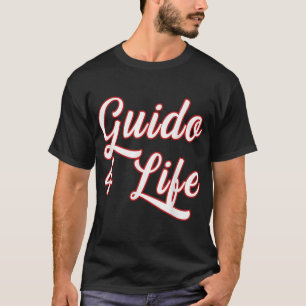 T-shirt Guido for Life GTL New Jersey Garden State Shore