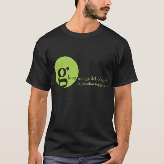 T-shirt Guilde en verre d'art de T des hommes de l'Utah (Devant)