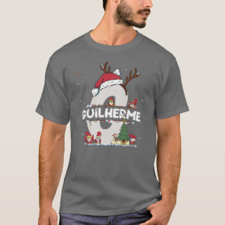 T-shirt Guilherme Christmasw Guilherme Nom pour les Noël d