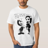 T-shirt Guillemets Bendy (Devant)