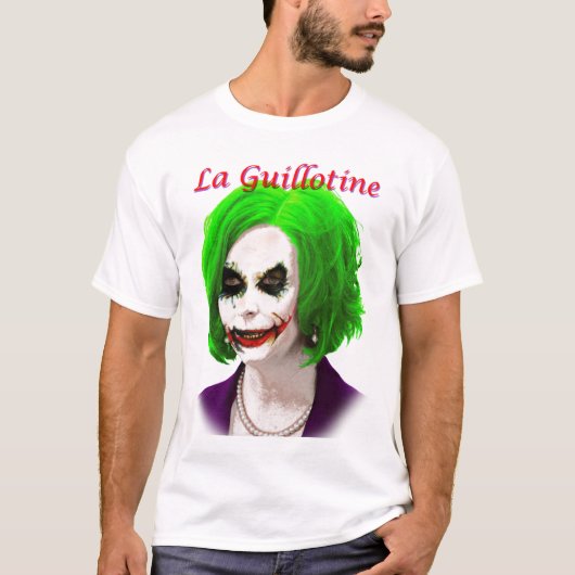 T-shirt Guillotine P.M. de La (Devant)