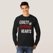 T-shirt Guilty Of Stealing Hearts   Valentine s Day (Devant entier)