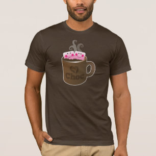 T-shirt guimauves de chocolat chaud