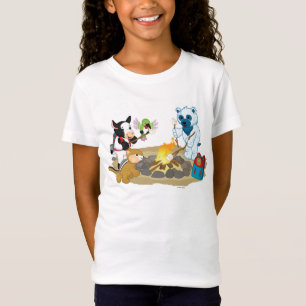 T-Shirt Guimauves de feu de camp de Webkinz  
