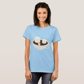 T-shirt Guimauves en chocolat chaud (Devant entier)