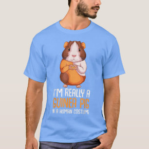 T-shirt Guinea Pig Costume I'm Really A Guinea Pig Kids Gi