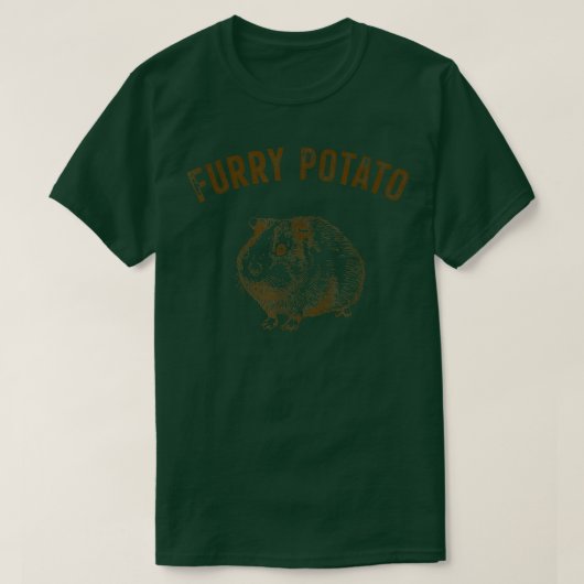 T-shirt Guinea Pig Funny Furry Potato Wrong Animal Name St (Design devant)