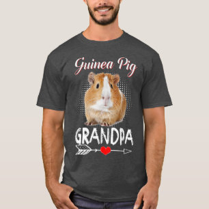 T-shirt Guinea Pig Grandpa Costume Clothing Cute Guinea Pi
