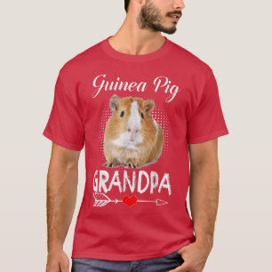 T-shirt Guinea Pig Grandpa Costume Clothing Cute Guinea Pi
