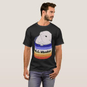 T-shirt Guinea Pig M C Wheeker Wheeking Cavy (Devant entier)