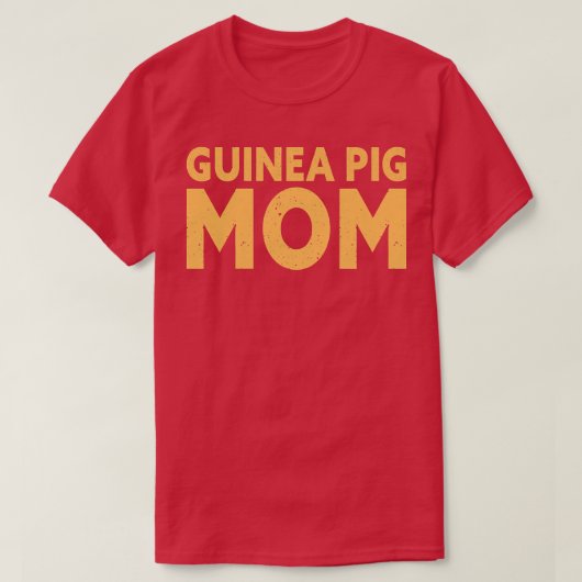T-shirt Guinea Pig Mom Premium2274  (Design devant)