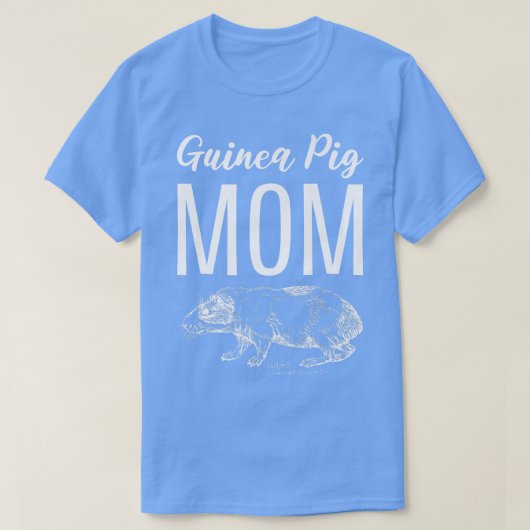 T-shirt Guinea Pig Mom Zoologist Premium 2285  (Design devant)