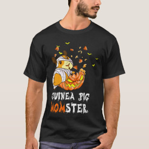 T-shirt Guinea Pig Momster Pumpkin Monster Funny Halloween