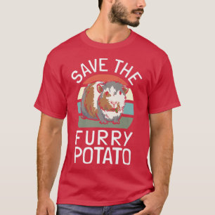 T-shirt Guinea Pig Pun Furry Potato Guinea Pig