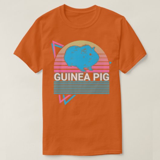 T-shirt Guinea Pig Retro 527 (Design devant)