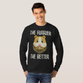 T-shirt Guinea Pig  The Furrier the Better (Devant entier)