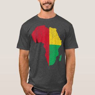 T-shirt GuineaBissau Flag Africa Continent Gift fpr Guinea