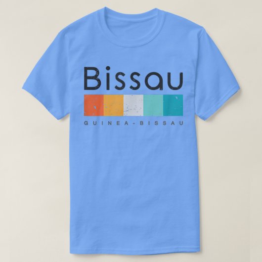 T-shirt Guinée-Bissau (Design devant)
