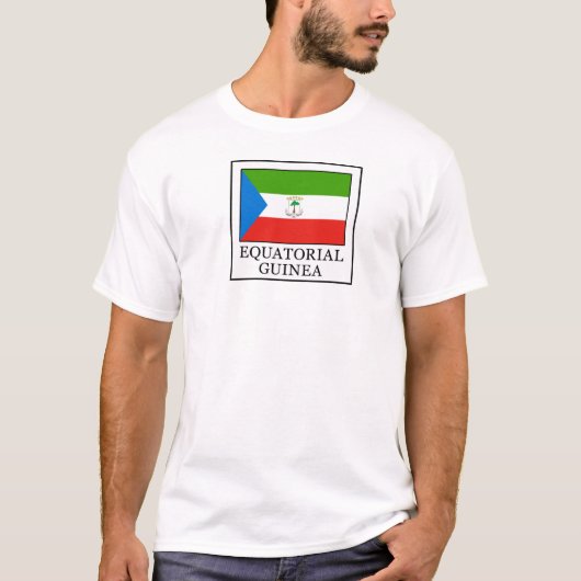 T-shirt Guinée équatoriale (Devant)