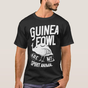 T-shirt Guinée Fowl Chicken Hen Farmer