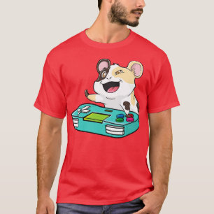T-shirt Guinée Pig Gamepad Jeu Kawaii