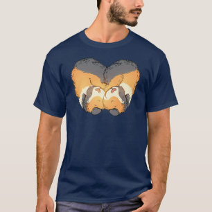 T-shirt Guinée Pig Lover Femmes Enfants Mignonnes Animaux