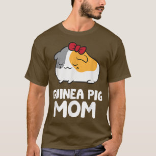 T-shirt Guinée Pig Mama Animal de compagnie Guinée Pig Mam