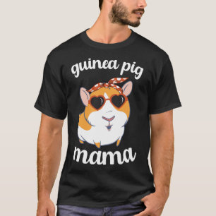 T-shirt Guinée Pig Maman Femmes Fête des mères Guinée Pig 