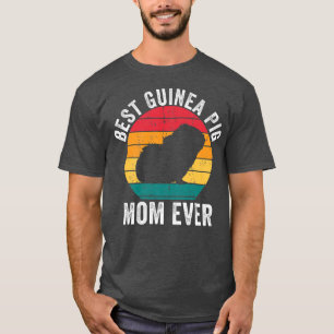 T-shirt Guinée Pig Maman Mama Vintage Drôle Guinée Pig Lov
