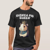 T-shirt Guinée Pig Maman Papa Piggy Chew Cage 1 (Devant)