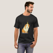 T-shirt Guinée Pig Maman Papa Piggy Design 2 (Devant entier)