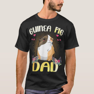 T-shirt Guinée Pig Papa Cavy Guinée Pig Fête des pères Don