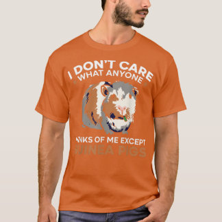 T-shirt Guinée Pig Papa Maman Rodent Pet Lover Wheek Wheek