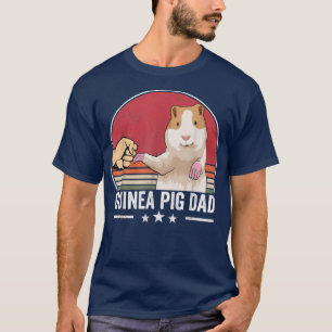 T-shirt Guinée Pig Papa Propriétaire Guinée Pig Apparel Re